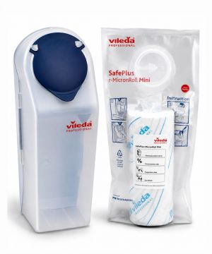 Kit pulizia SafePlus Mini (Dispenser+Roll) - Vileda Professional