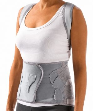 Corsetto dorso-lombare con spallacci 55 cm - DonJoy Dorsostrap
