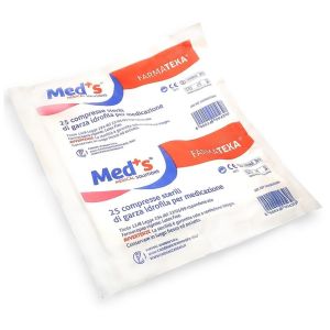 Garza Sterile 10x10 per Medicazione in Puro Cotone