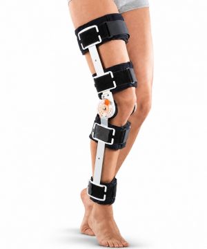 Ginocchiera post-operatoria graduata RO+TEN Go Up Open