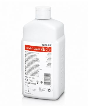 Disinfettante per superfici Incidin Liquid a base alcolica ad ampio spettro -  1 Lt - Ecolab