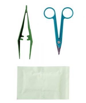 Kit rimozione suture sterile