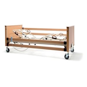 Letto elettrico in legno, movimentazione totale