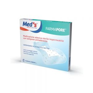 Medicazione sterile impermeabile, 9x6 cm
