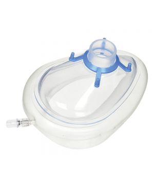 Maschera anestesia monouso taglia 5 Besmed blu