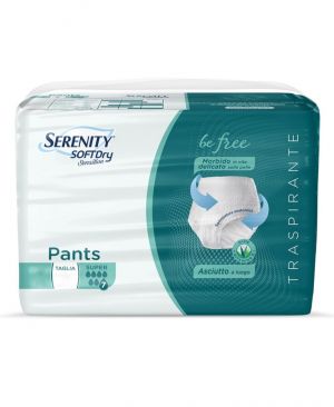 Mutandina assorbente Pants Serenity Sensitive Super Be Free 12 pezzi