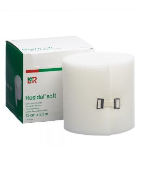 Nastro in Schiuma per Bendaggi Rosidal Soft 10x0.3 cm 2.5mt