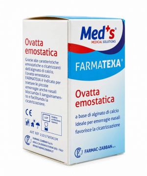 Cotone Emostatico all'Alginato di Calcio in Tubetto - Farmatexa