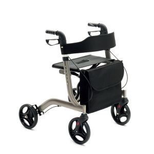 Rollator pieghevole ruote da 8