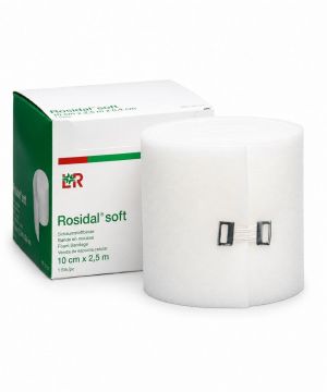Soft Nastro in Schiuma per Bendaggi 10 cm x 2,5 mt - Lohmann & Rauscher Rosidal