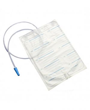 Sacca urina standard 2L tubo 90 cm, conf 30 pz