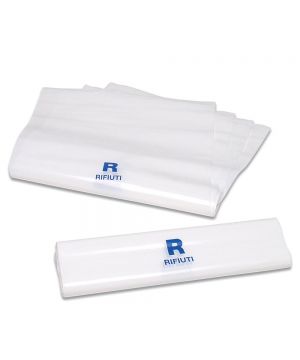 Sacchetti per Rifiuti Sanitari con chiusura minigrip con stampa R