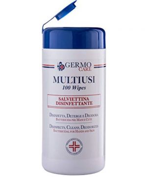 Fazzoletti disinfettanti in barattolo a strappo - 100 pezzi
