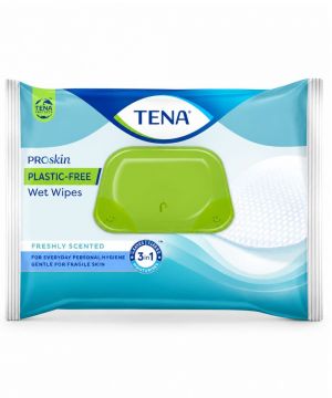 Salviette Umidificate per Adulti ProSkin Plastic-Free XL - TENA