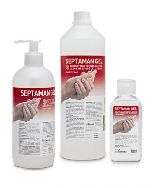 Gel disinfettante alcolico pronto all’uso Septaman