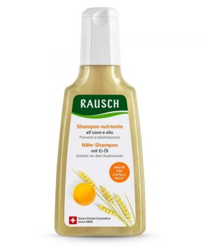 Shampoo Nutriente all’uovo e olioper capelli secchi e ricci - RAUSCH 200ml