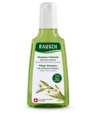 Shampoo Vegano alle Erbe Svizzere per capelli normali 200ml - RAUSCH