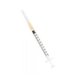Siringa insulina 1ml 100u con ago g28x1/2, conf x100