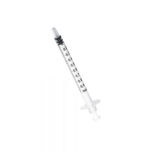 Siringa insulina 1ml 100u senza ago, conf x100