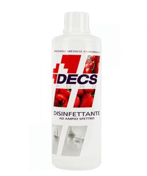 Soluzione disinfettante a base di cloro attivo elettrolitico 1,1% - Decs Puro 1LT