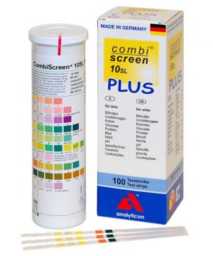 Strisce Reattive Urina 10 Parametri CombiScreen 10SL Plus