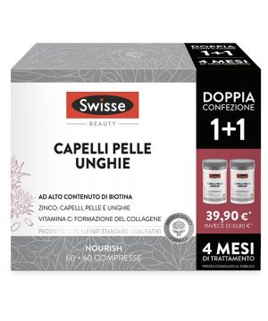 Swisse Integratore Biotina, Zinco e Collagene per Pelle e Capelli