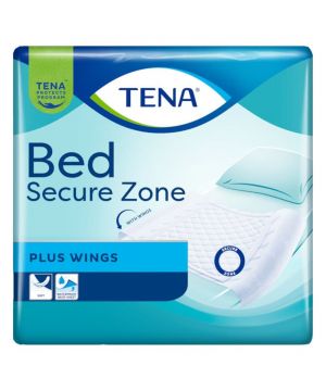 TENA Bed Plus Wings Traversa Assorbente con Ali di Fissaggio - 80x180 cm