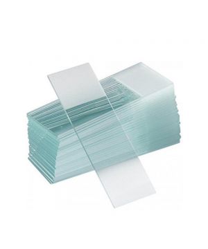 Vetrini portaoggetto molati-sabbiati 26x76 - 72 pezzi