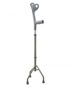 Bastone tripode per camminare con appoggio brachiale