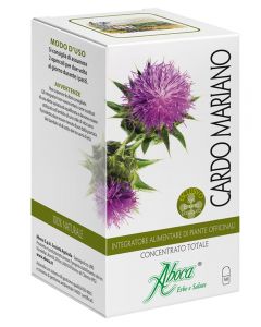 Cardo Mariano - Concentrato Totale: integratore depurativo per la funzionalità del fegato, 50 opercoli da 480 mg, naturale e senza eccipienti chimici.