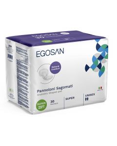pannolino sagomato egosan super 8 gocce vista confezione