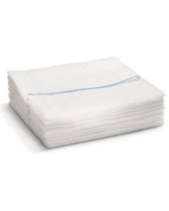 garze laparatomiche 4 strati 30x30 con filo di bario sterile
