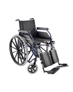 carrozzina autospinta surace 500 large seduta 48 cm doppia crociera