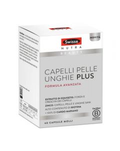 confezione Swisse Capelli Pelle Unghie PLUS 60 capsule