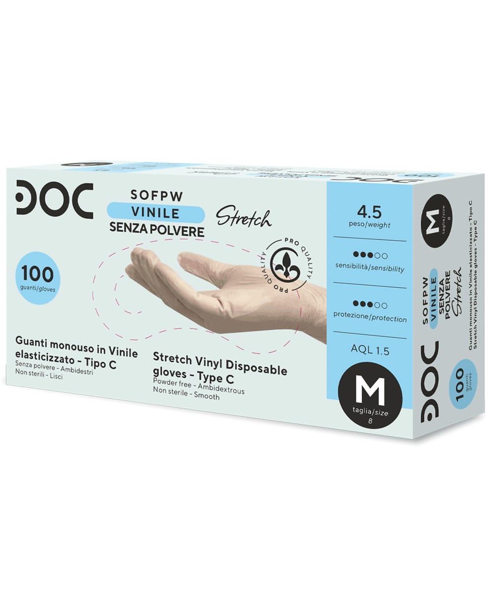 GUANTI IN VINILE SENZA POLVERE(monouso - Foto 2