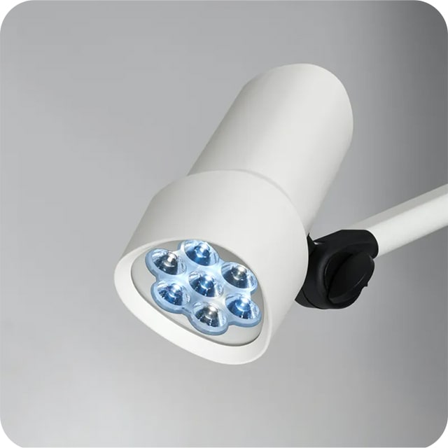 Lampada medica Halux N50 a luce bianca